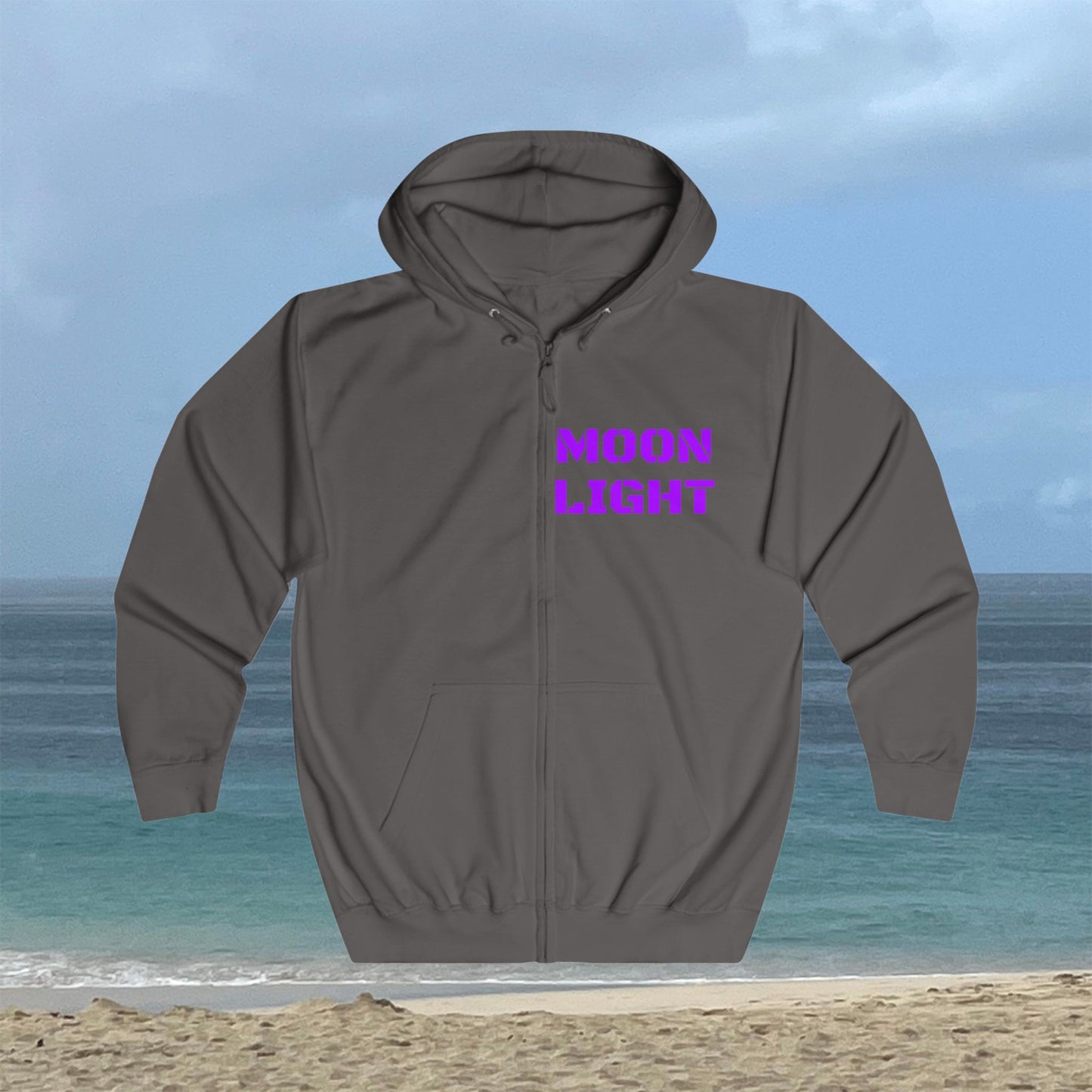 Moon Light Full Zip Hoodie