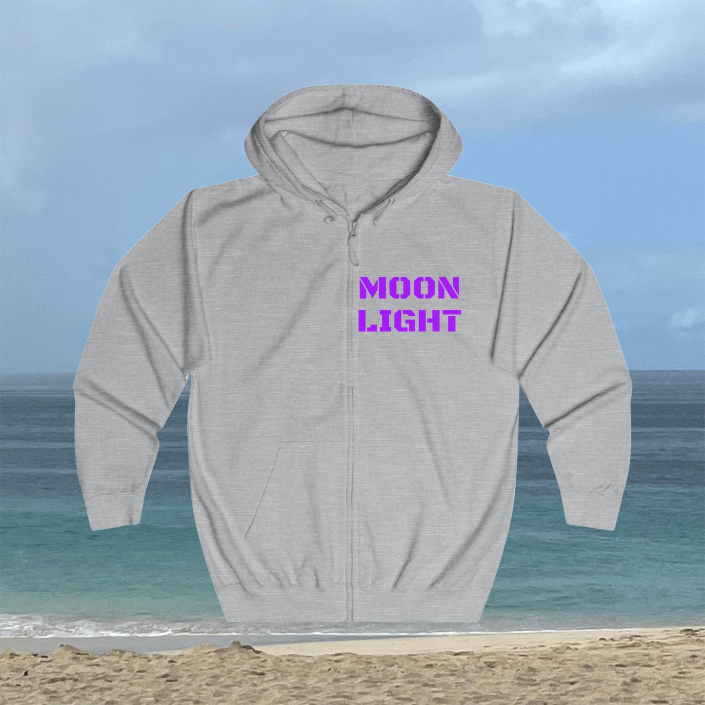 Moon Light Full Zip Hoodie