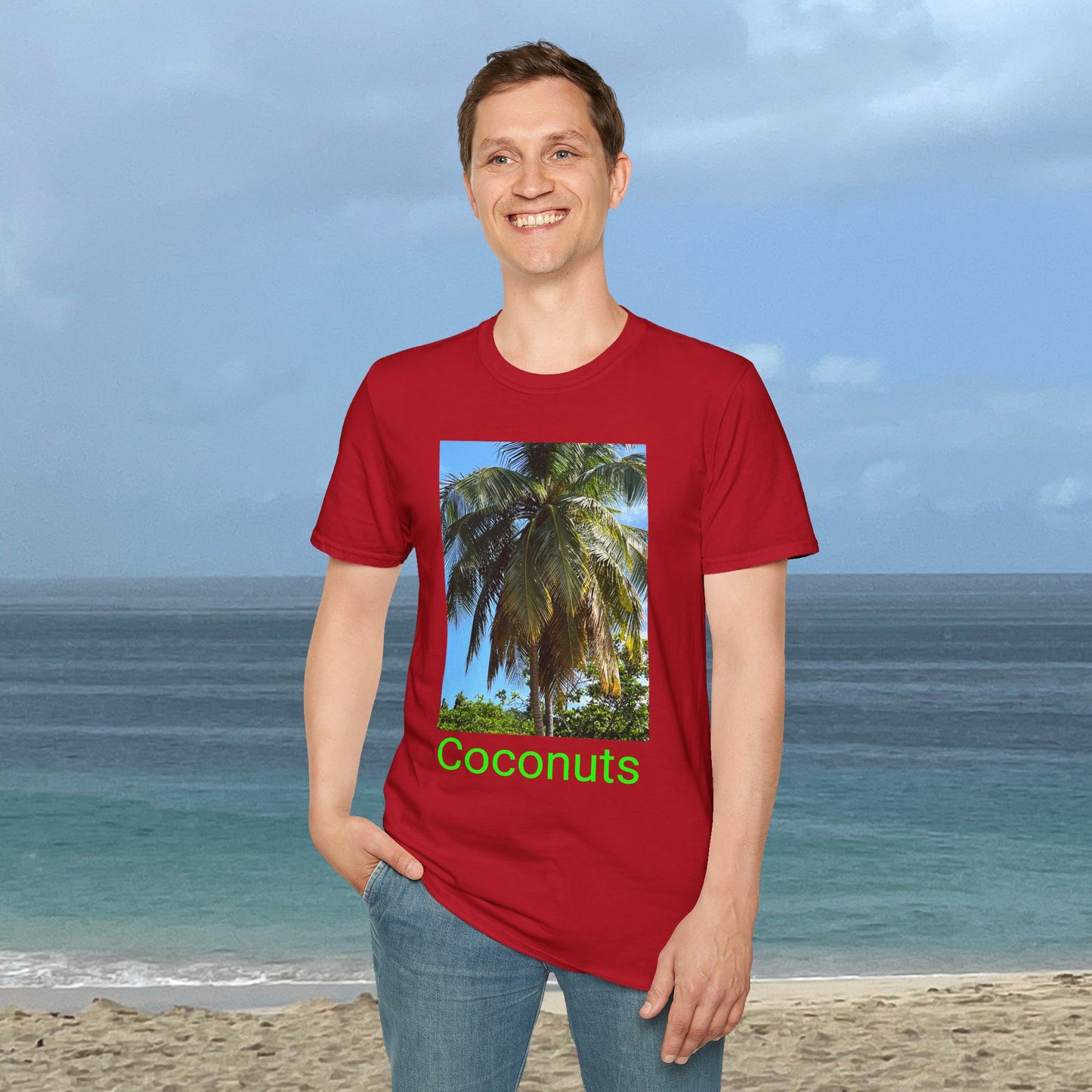 Coconuts-Unisex Cotton T-Shirt