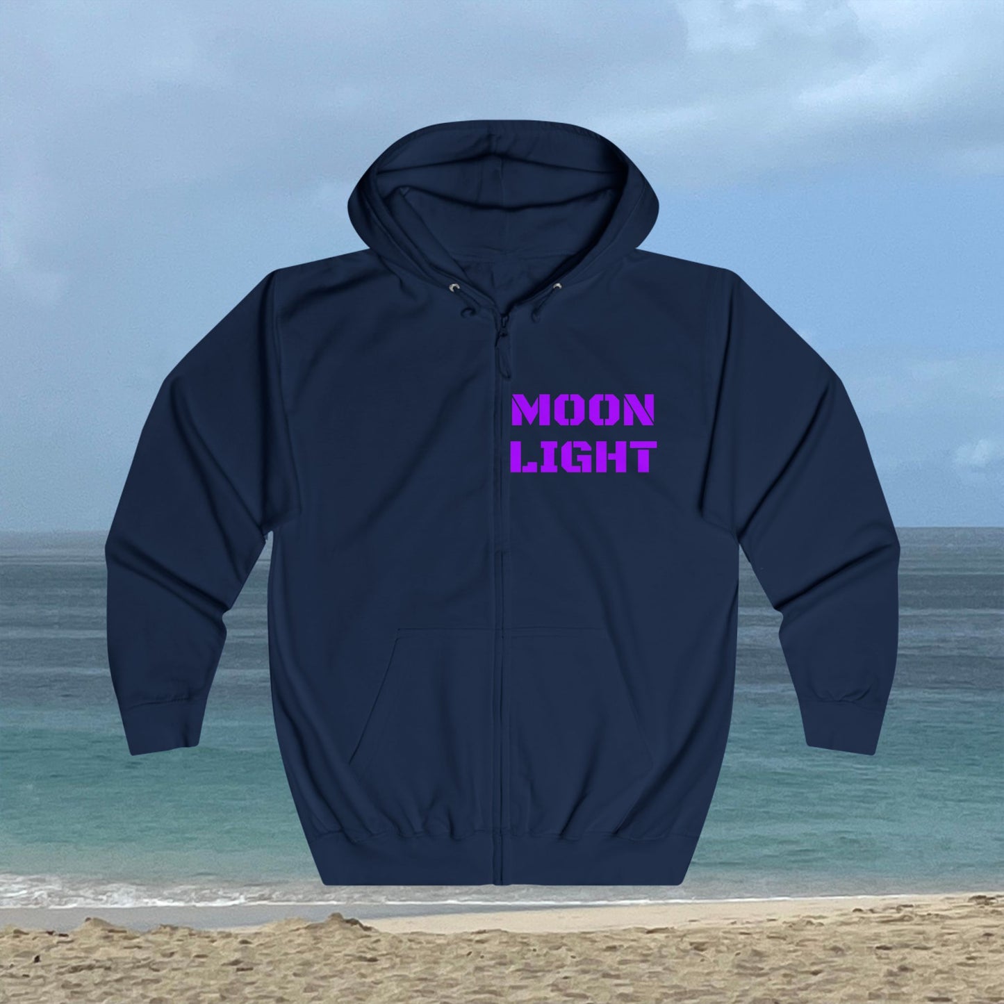 Moon Light Full Zip Hoodie