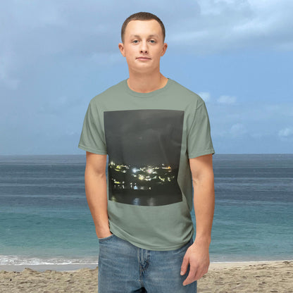 Night Lights-Unisex T-Shirt.