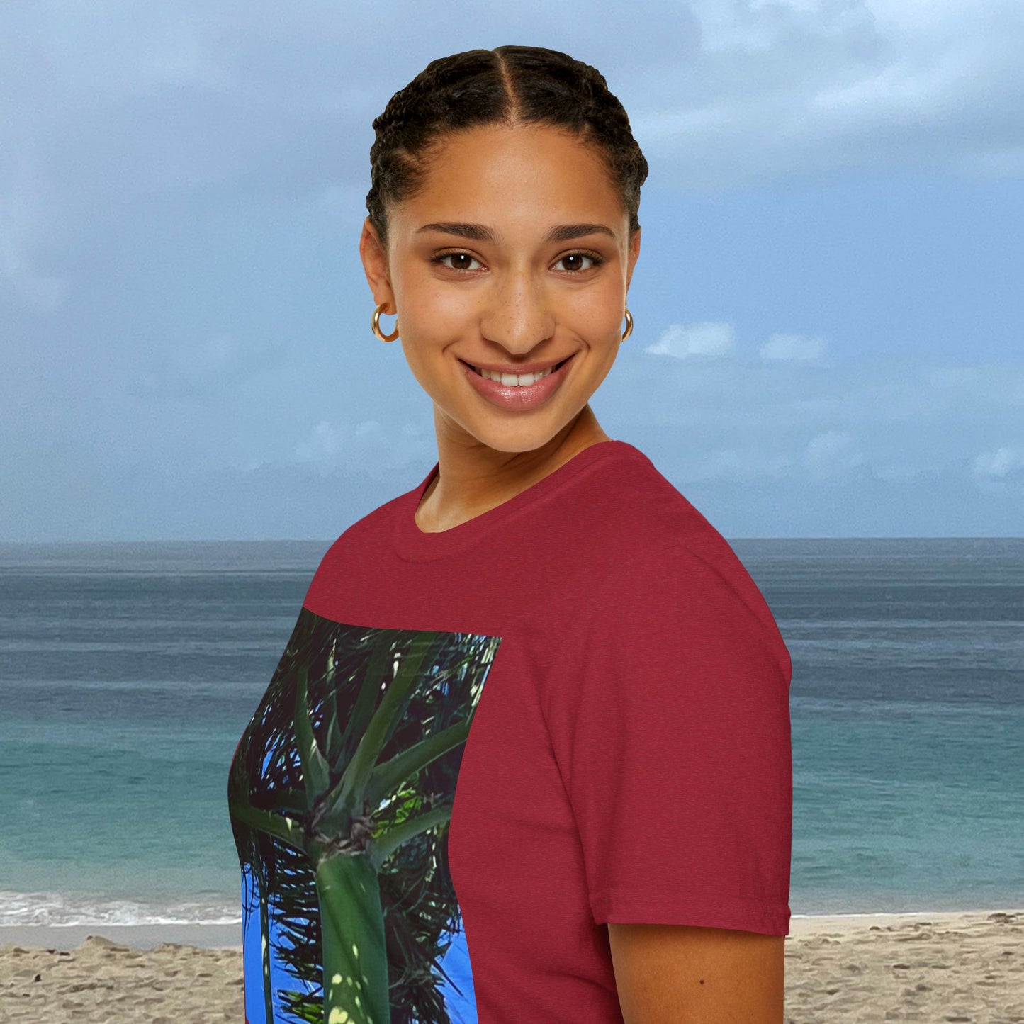 Green Trees Positive Vibes Unisex T-Shirt