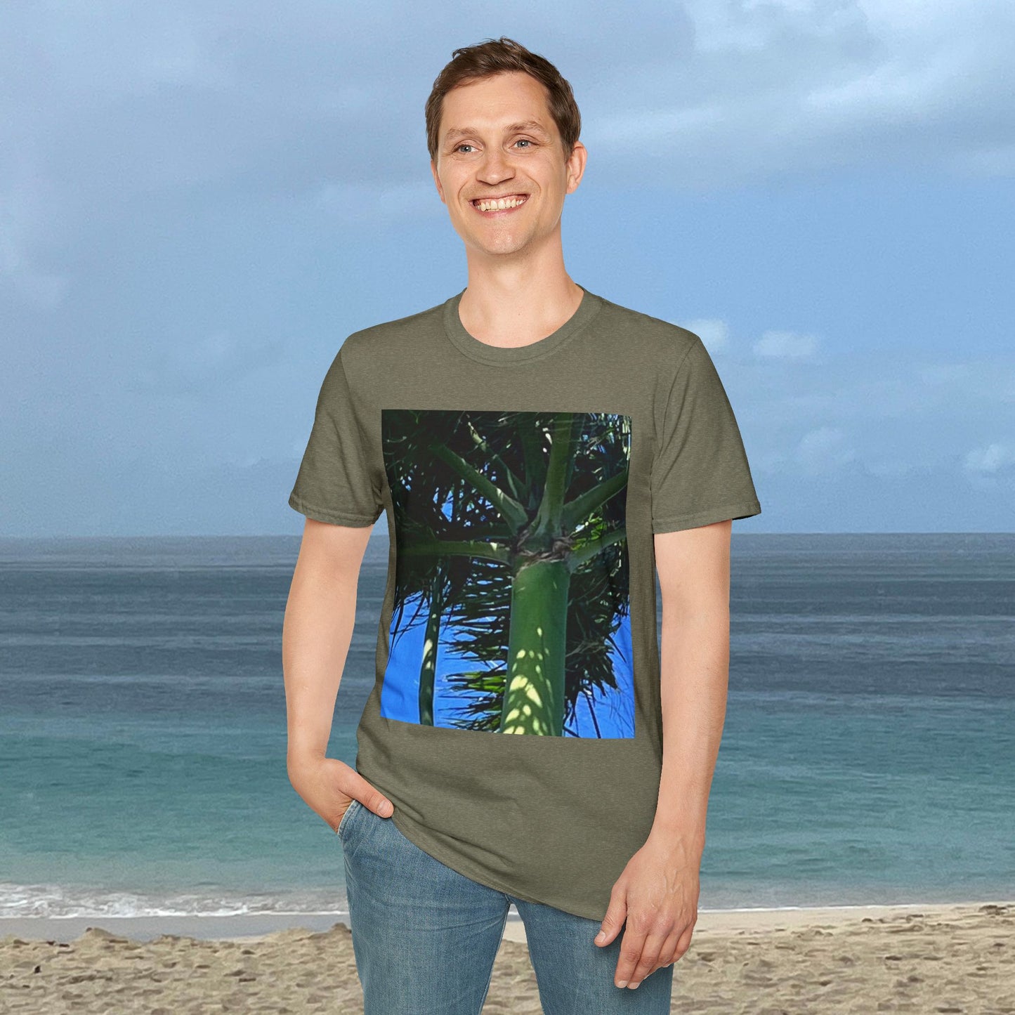 Green Trees Positive Vibes Unisex T-Shirt