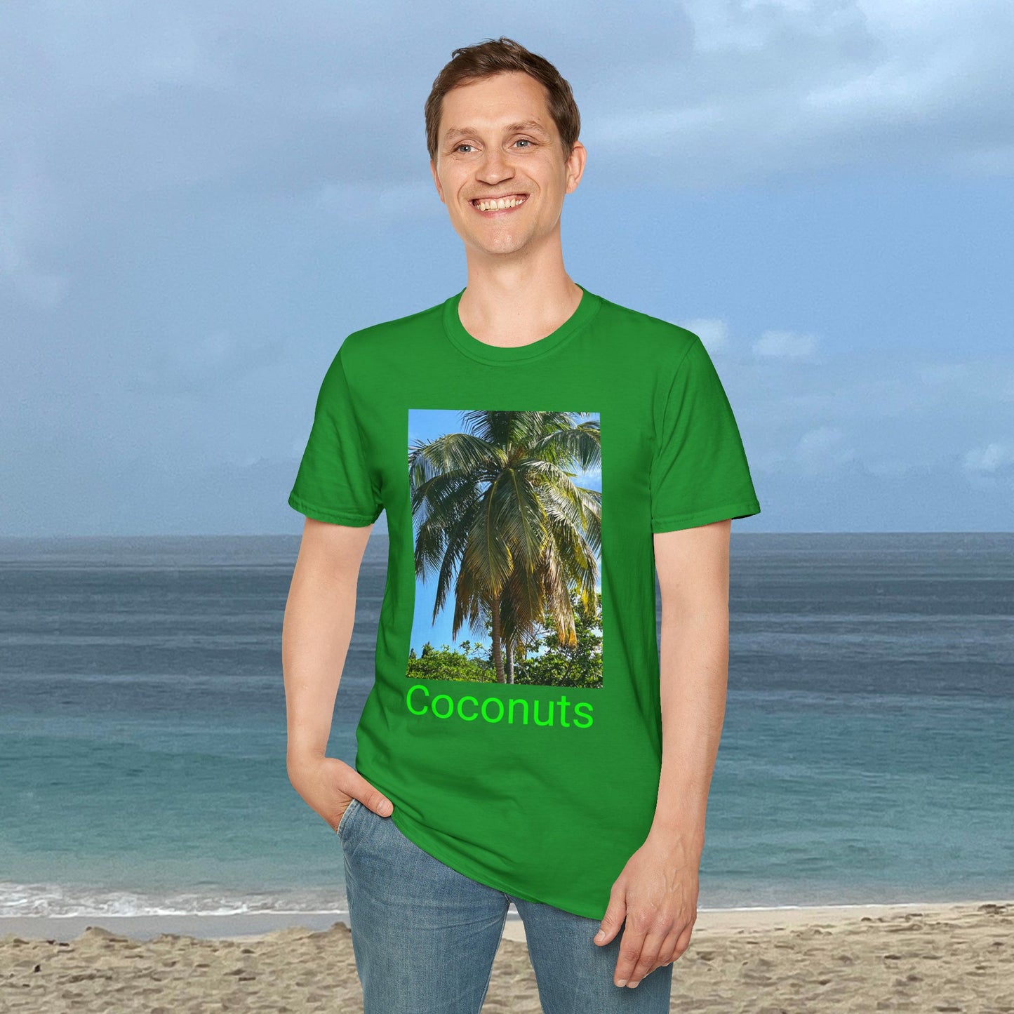 Coconuts-Unisex Cotton T-Shirt