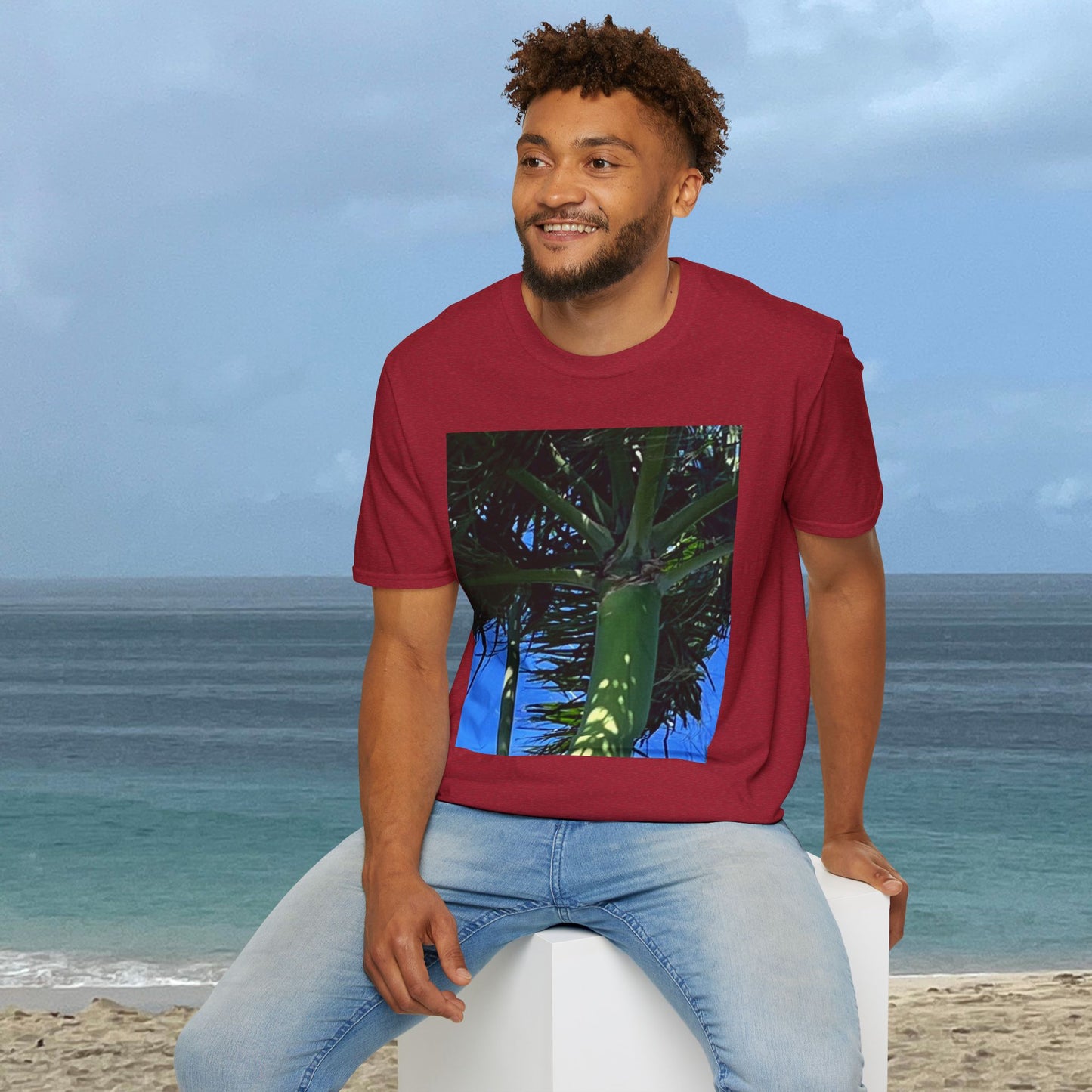 Green Trees Positive Vibes Unisex T-Shirt