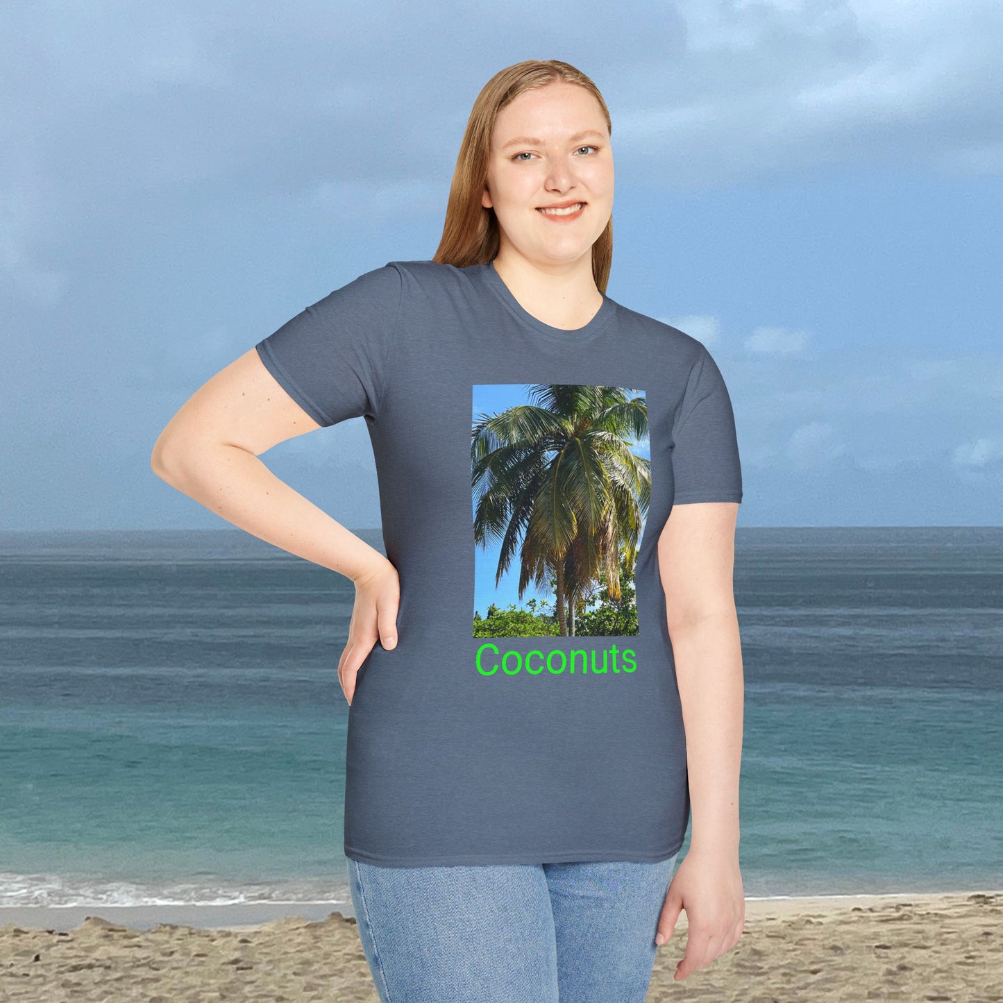 Coconuts-Unisex Cotton T-Shirt