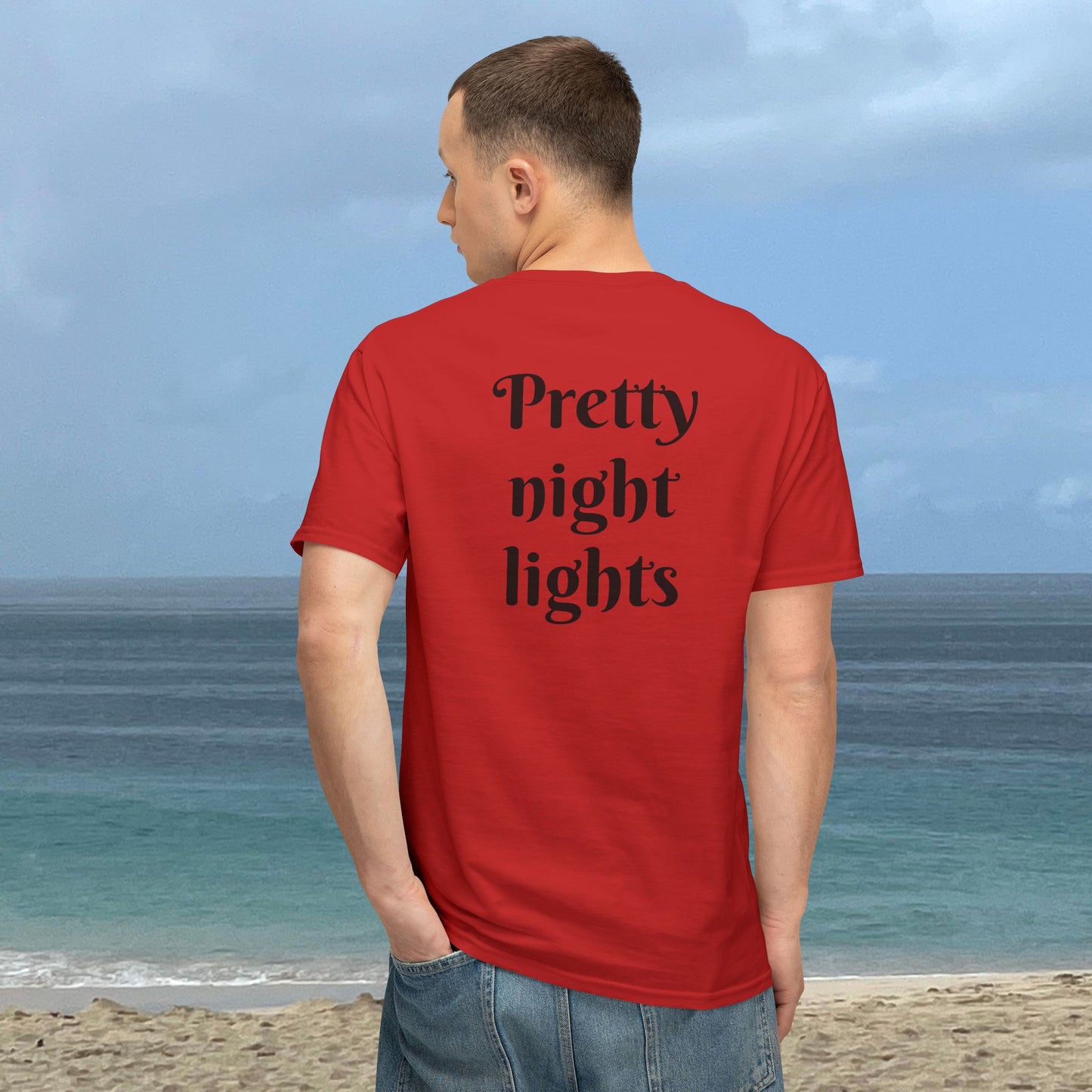 Night Lights-Unisex T-Shirt.