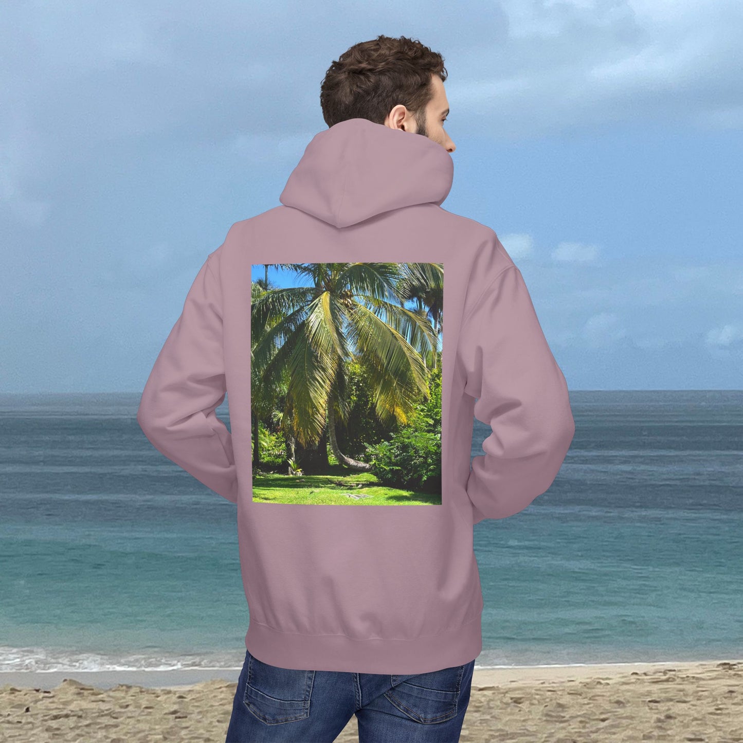 Just Chilling-Unisex Midweight Scenery Hoodie