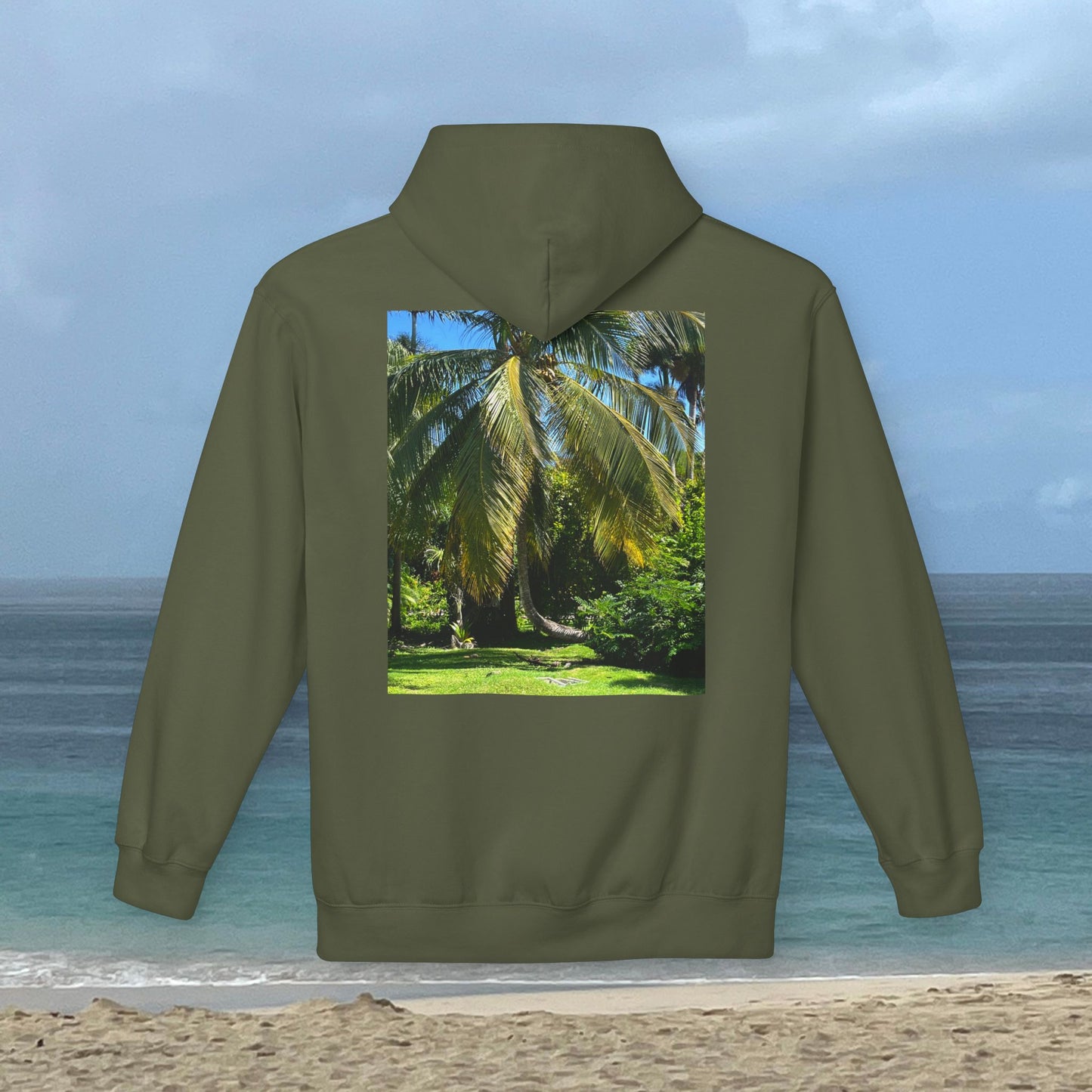 Just Chilling-Unisex Midweight Scenery Hoodie