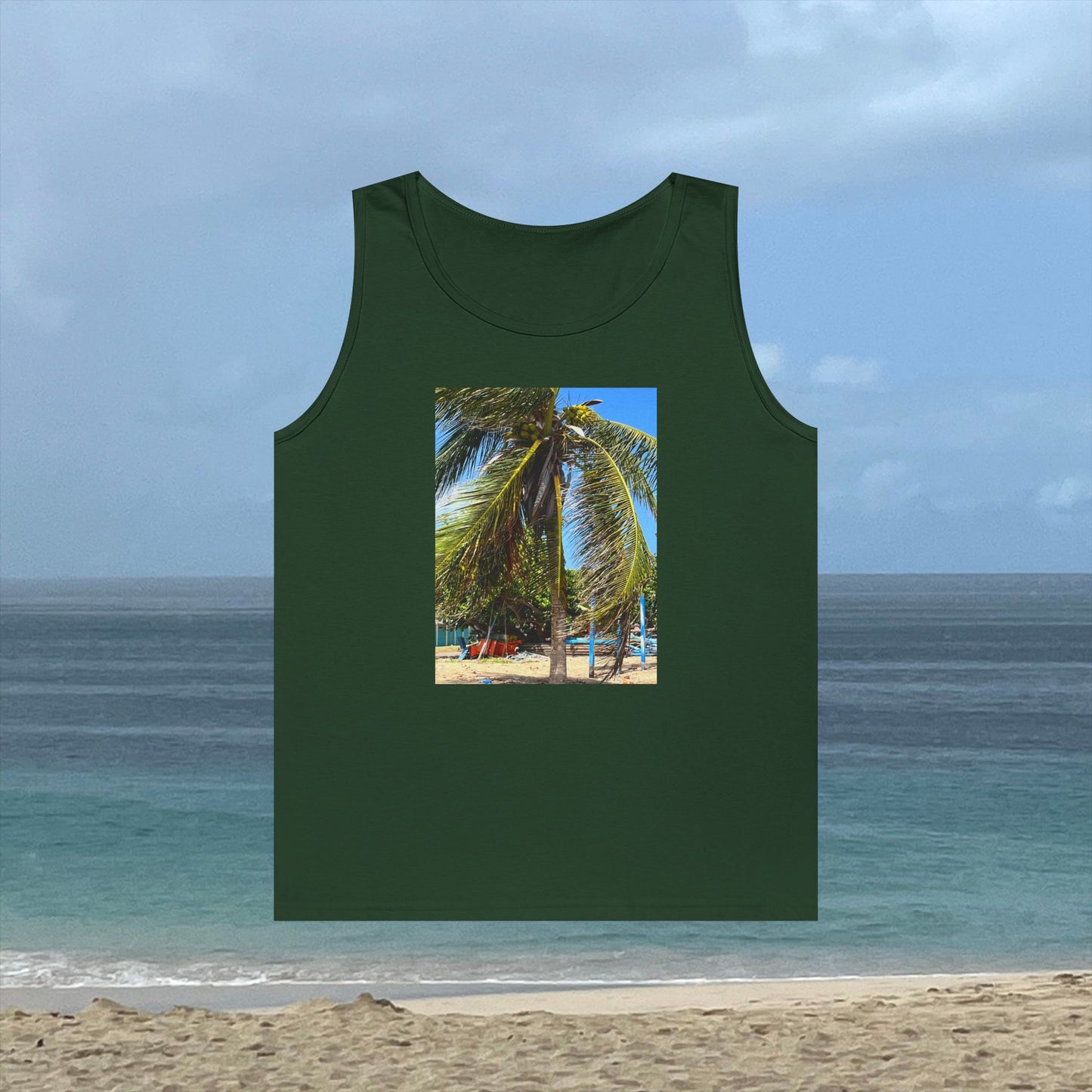 Caribbean Shoreline Tank Top