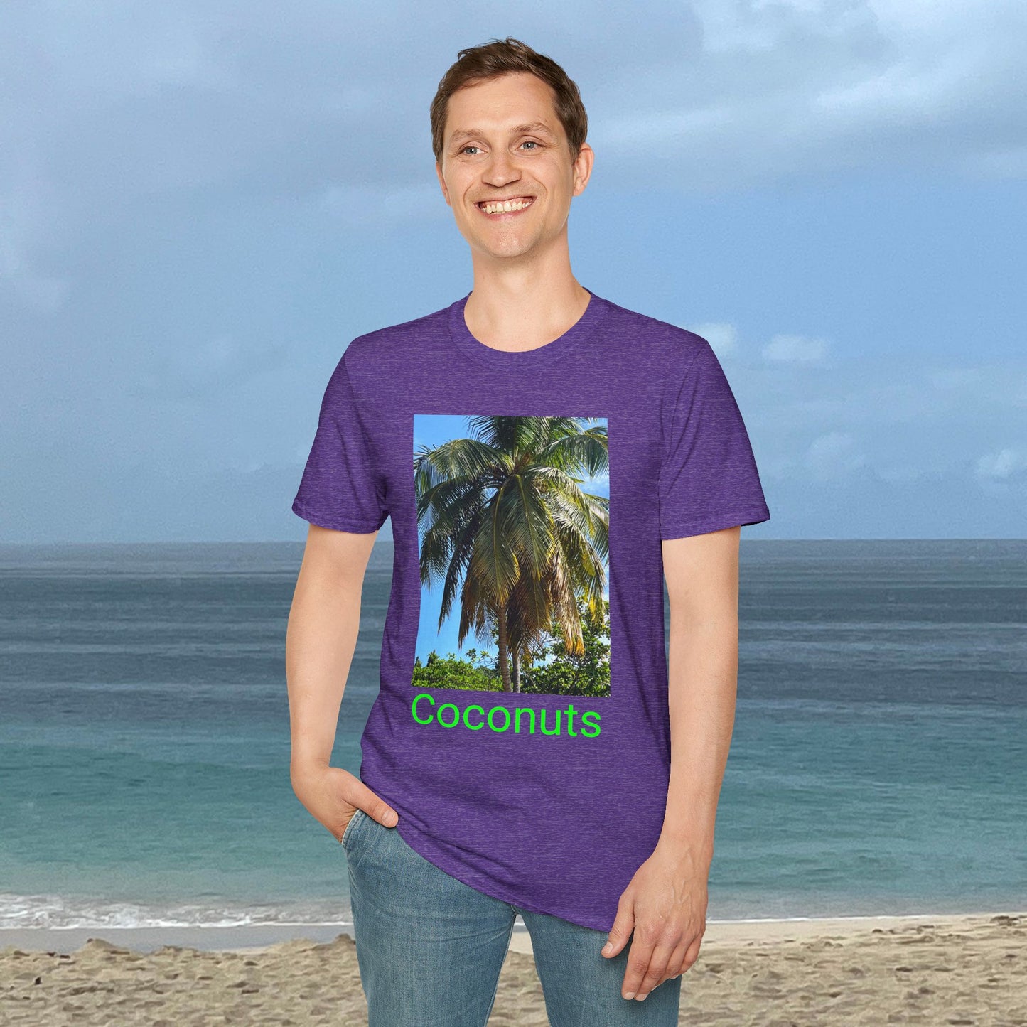 Coconuts-Unisex Cotton T-Shirt