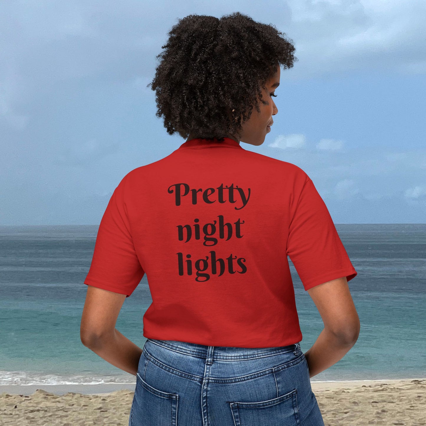 Night Lights-Unisex T-Shirt.