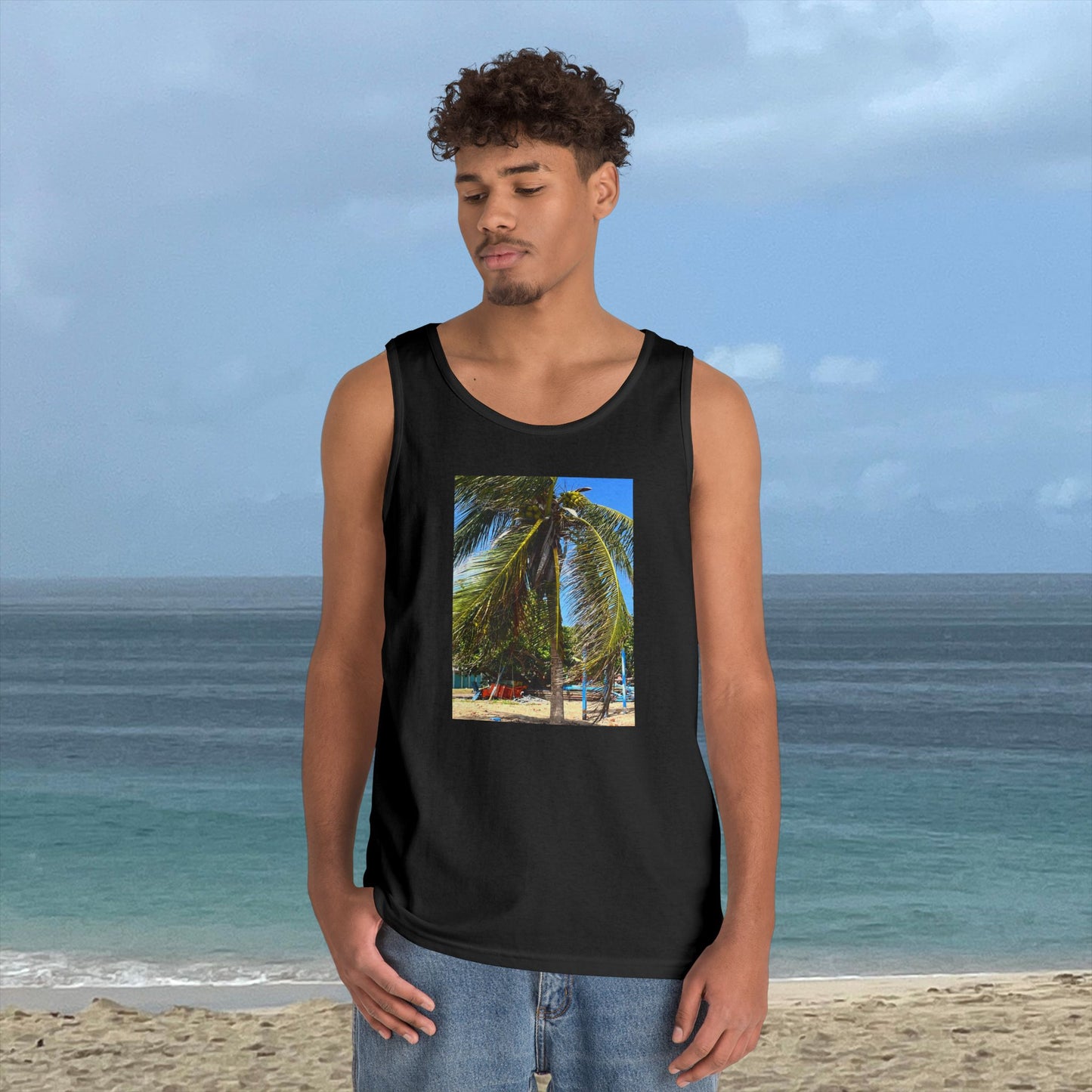 Caribbean Shoreline Tank Top