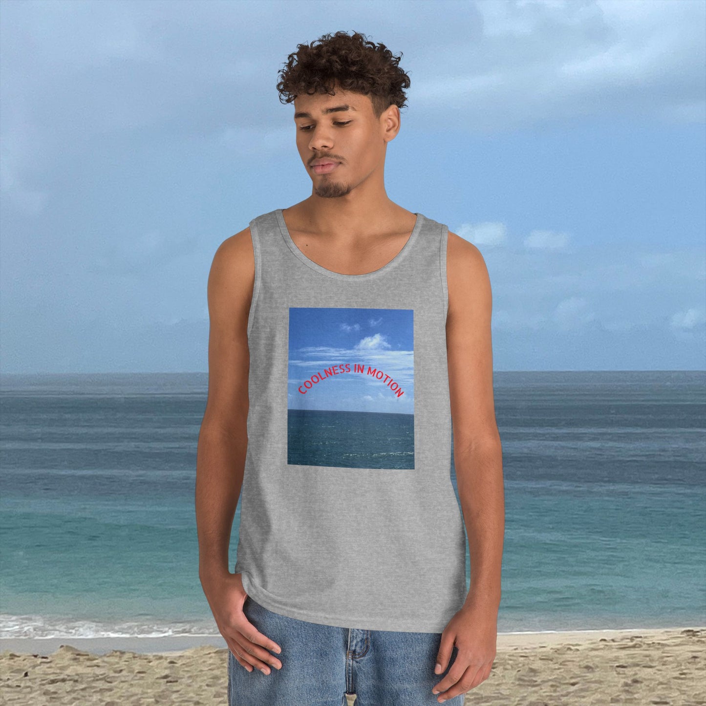 Tank Top - Coolness in Motion-Unisex Tank Top. Designed with original Scenery