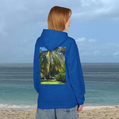 Just Chilling-Unisex Midweight Scenery Hoodie