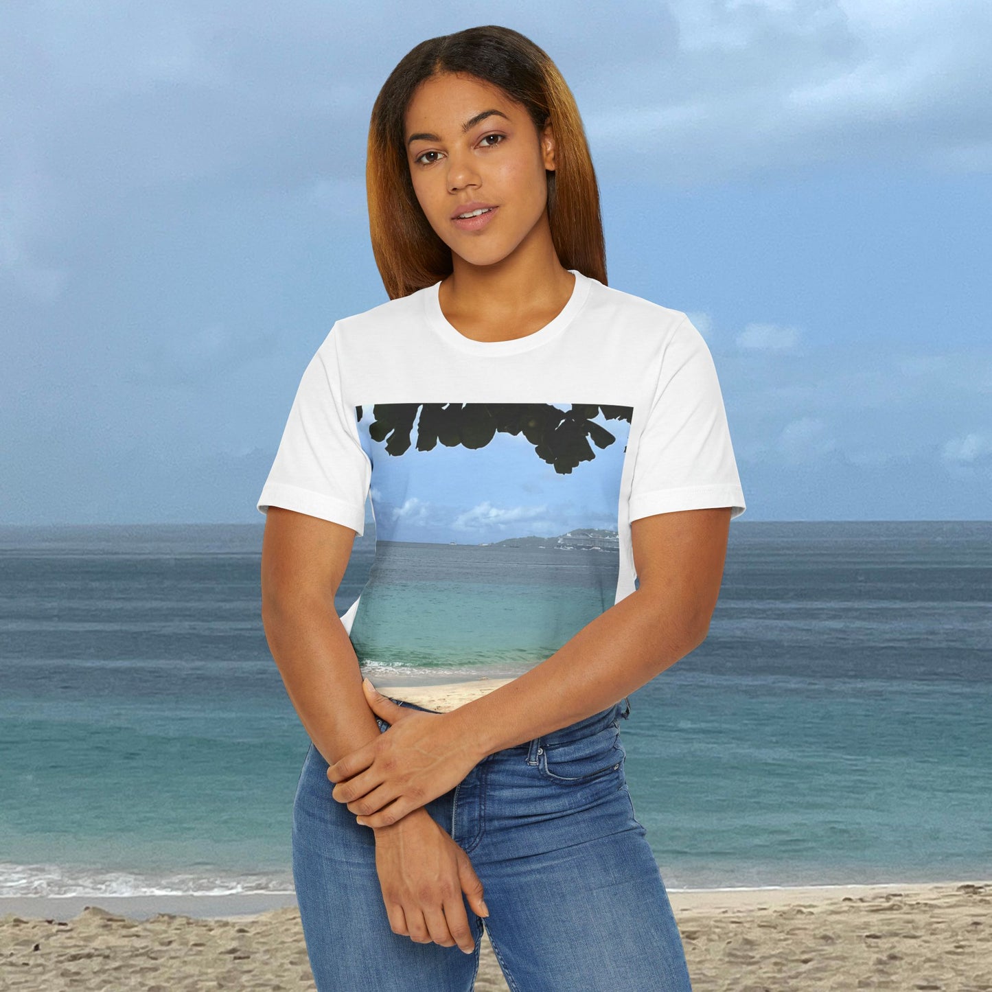 'Life is a Wave' Design -Unisex T-Shirt