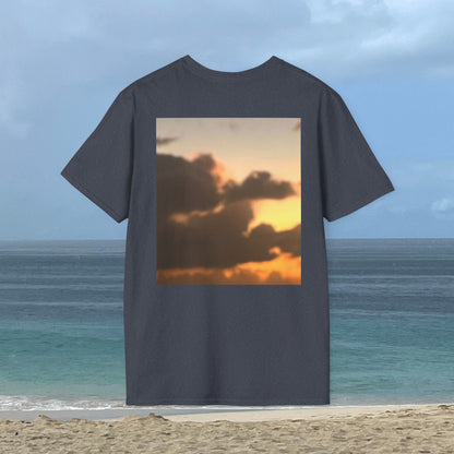 Majestic Cloudy Sunset -Unisex Nature Scenery T-Shirt