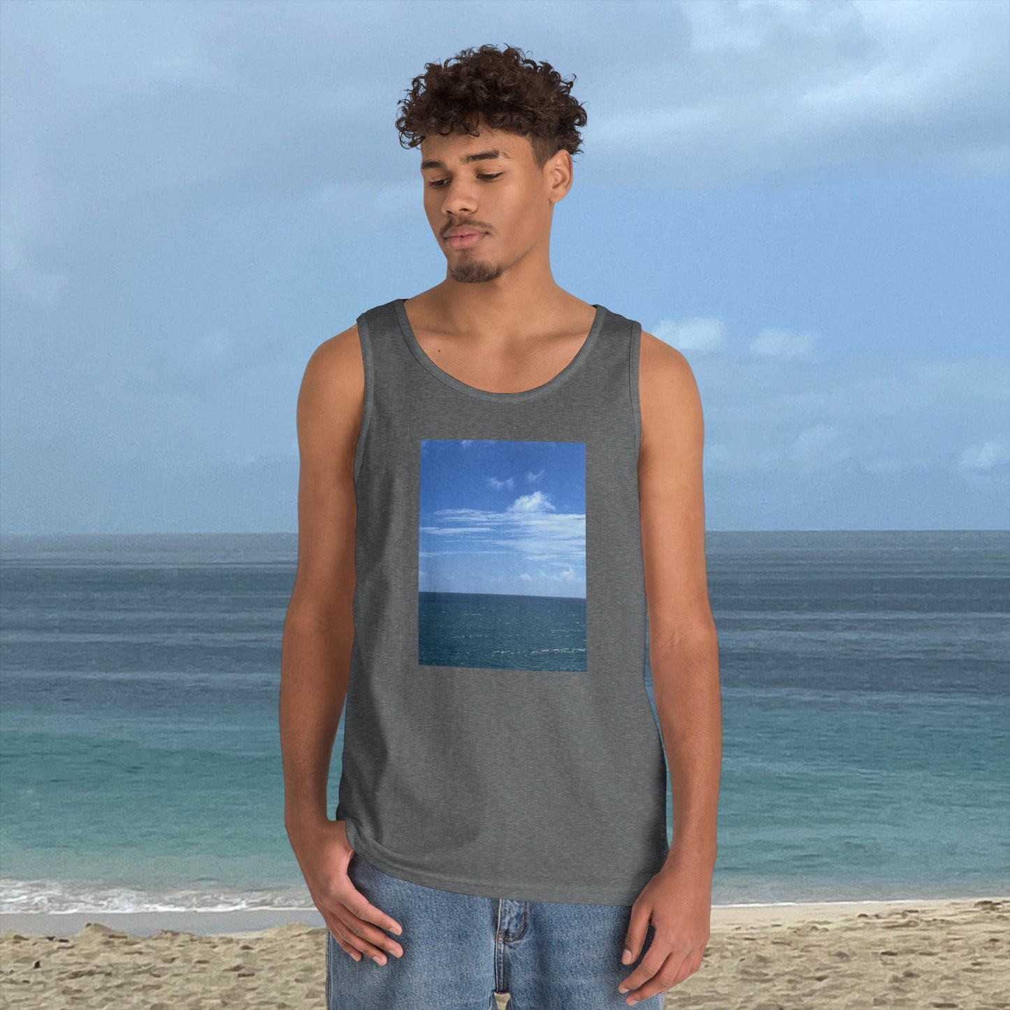 Tank Top - Coolness in Motion-Unisex Tank Top. Designed with original Scenery