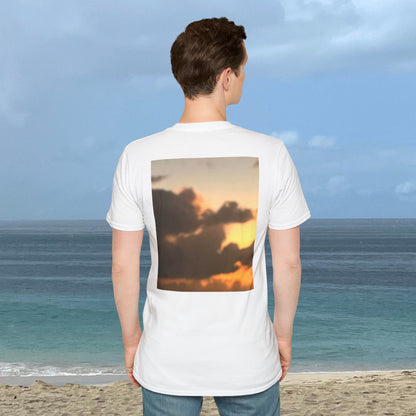 Majestic Cloudy Sunset -Unisex Nature Scenery T-Shirt