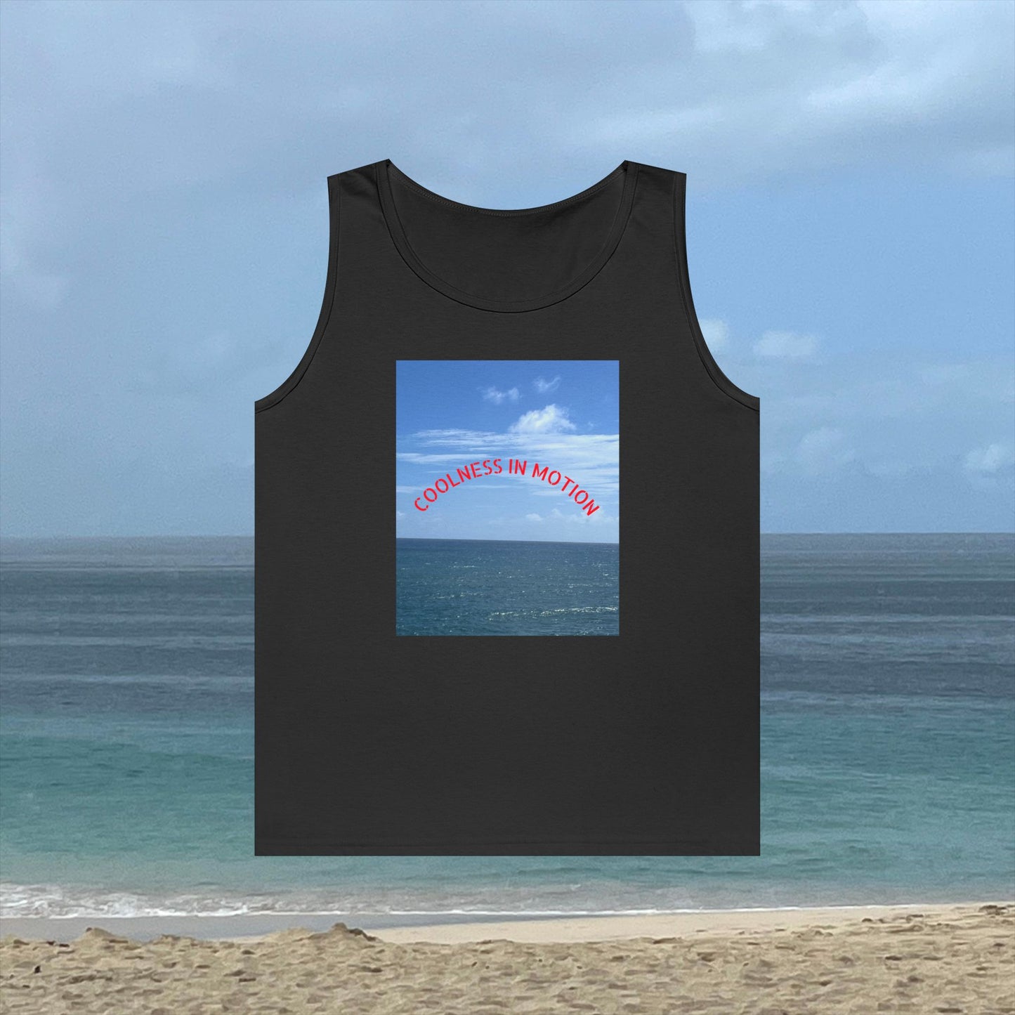 Tank Top - Coolness in Motion-Unisex Tank Top. Designed with original Scenery