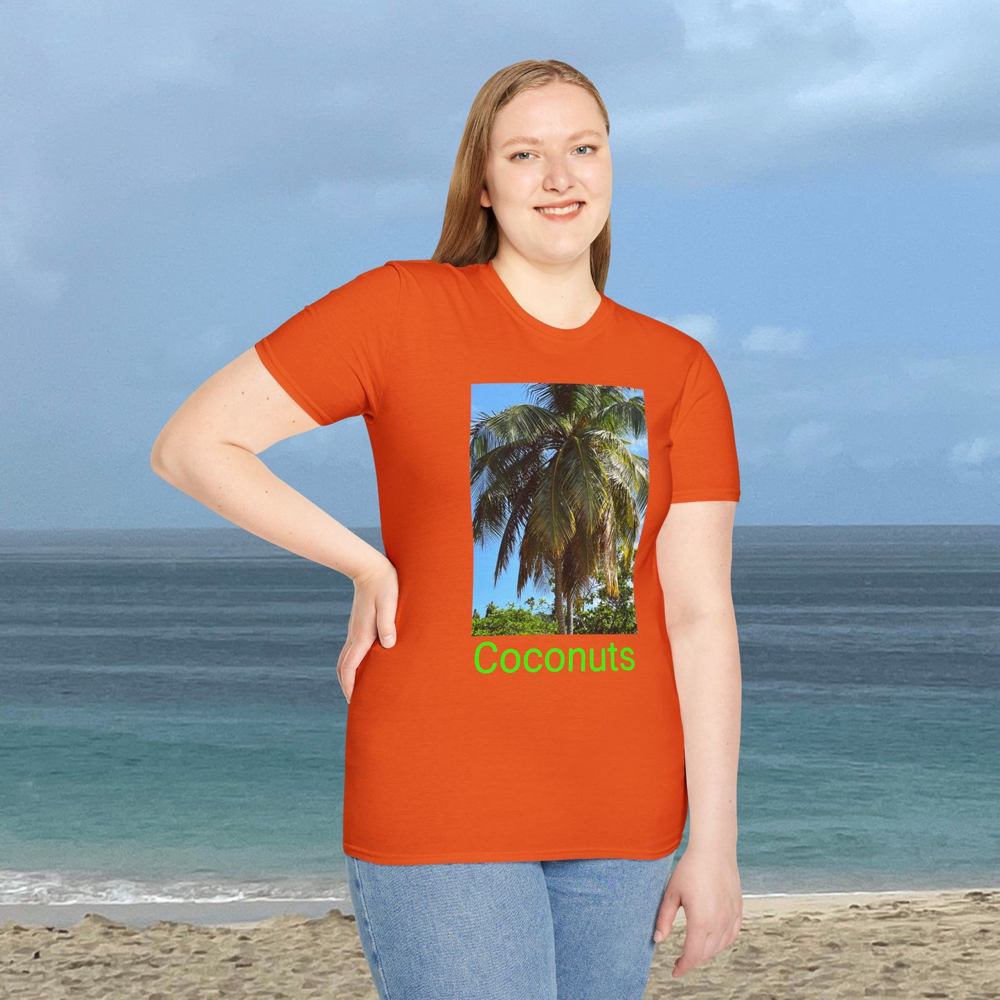 Coconuts-Unisex Cotton T-Shirt