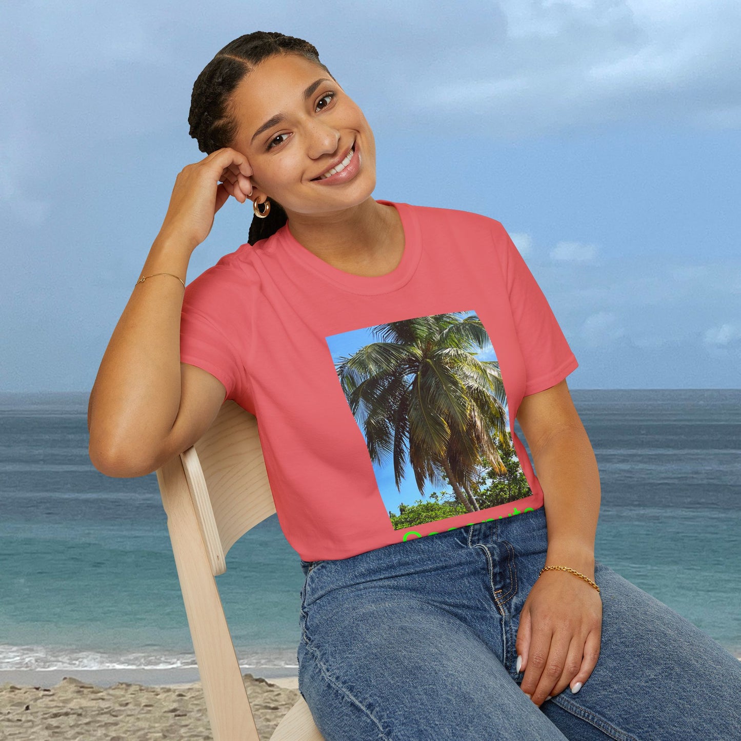 Coconuts-Unisex Cotton T-Shirt