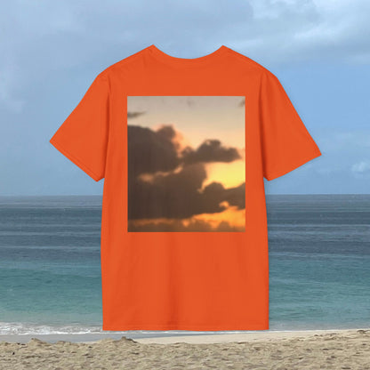 Majestic Cloudy Sunset -Unisex Nature Scenery T-Shirt