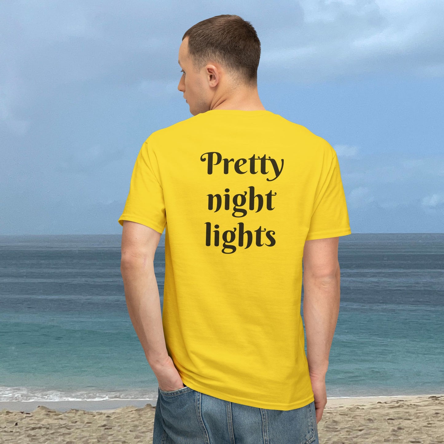 Night Lights-Unisex T-Shirt.