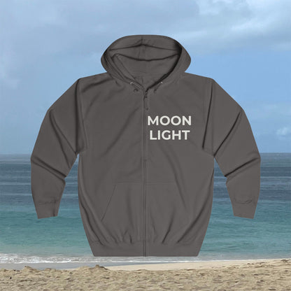 Moon Light Full Zip Hoodie | Original Caribbean Photography