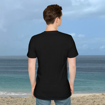 The Sea Rocks Nature Scene Unisex Soft Style T-Shirt