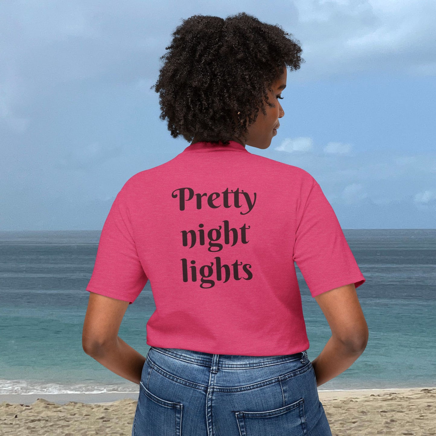 Night Lights-Unisex T-Shirt.