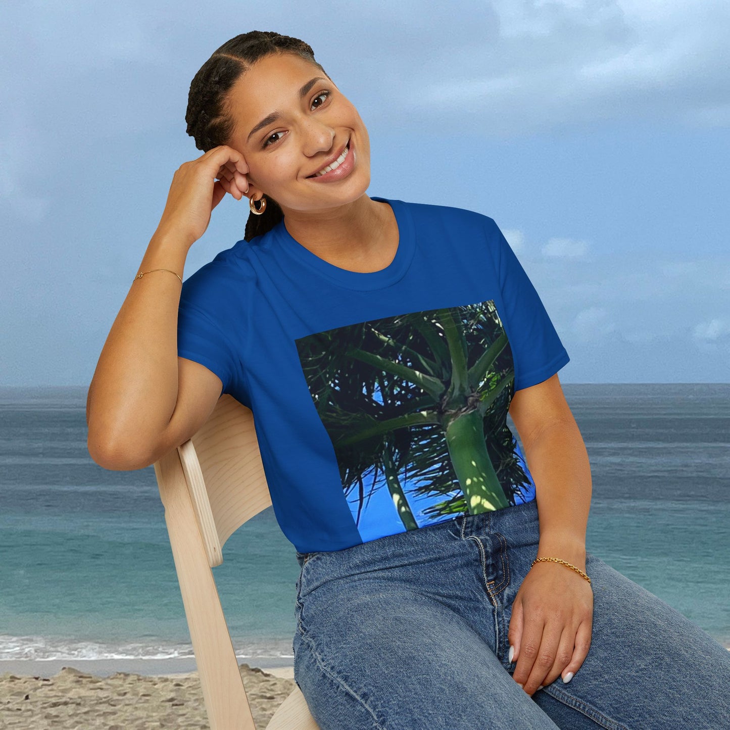 Green Trees Positive Vibes Unisex T-Shirt