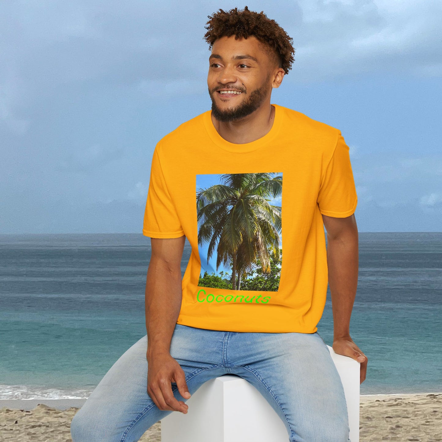 Coconuts-Unisex Cotton T-Shirt