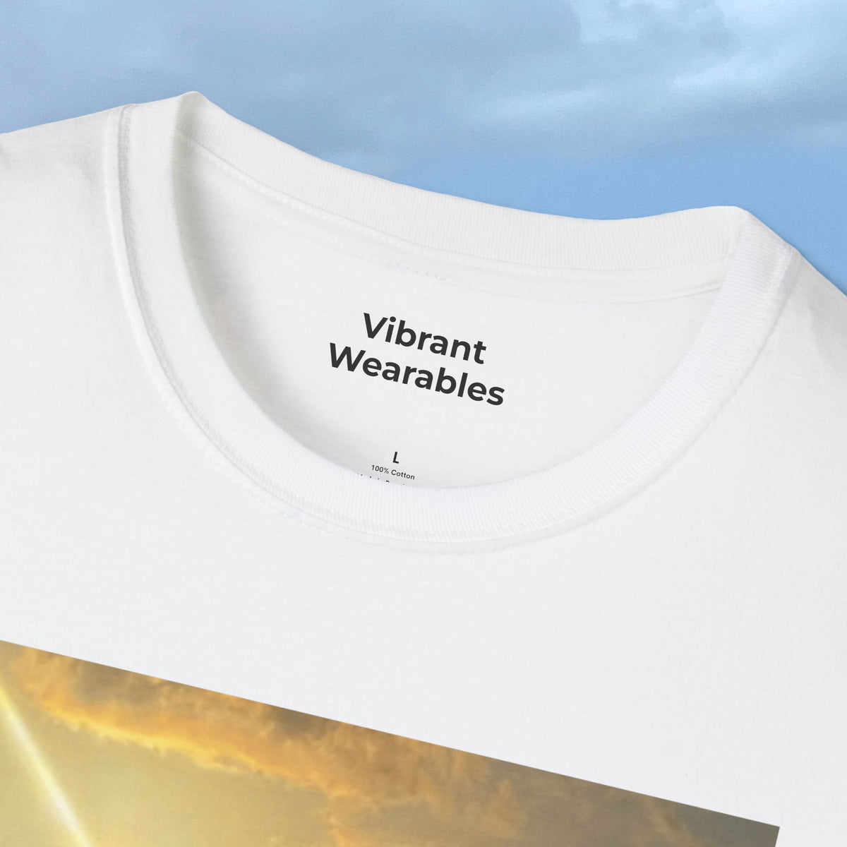 Golden Harbor Sunset T-Shirt | Original Caribbean Photography