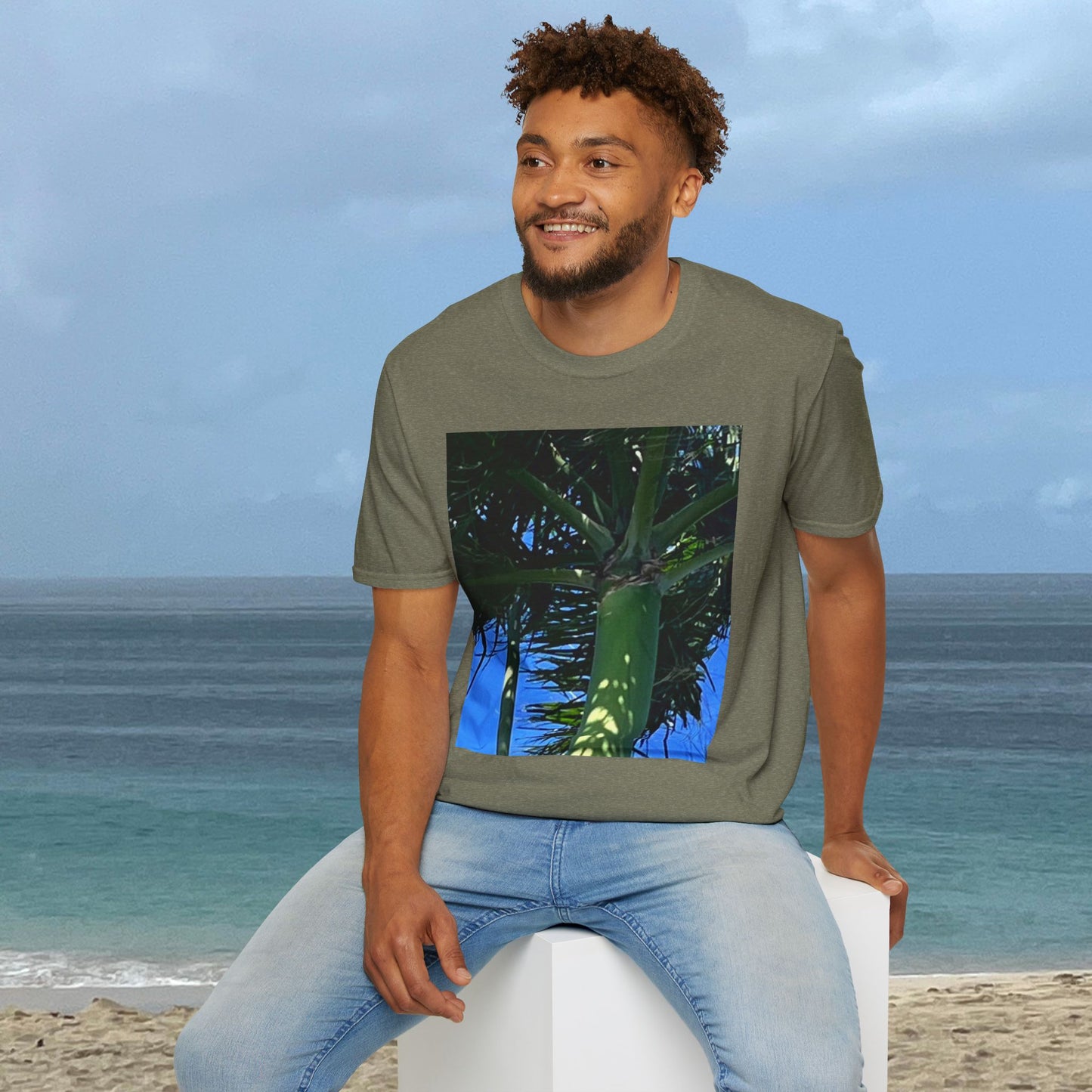 Green Trees Positive Vibes Unisex T-Shirt