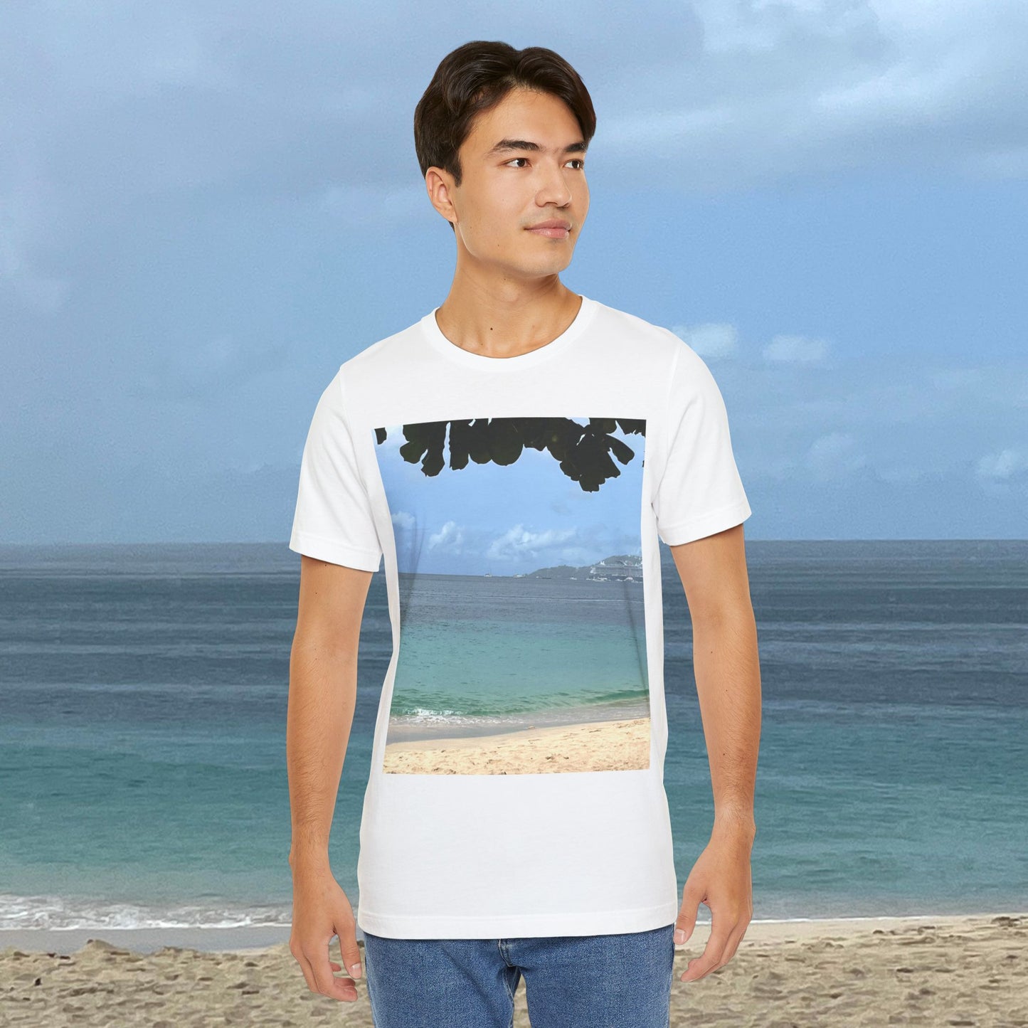 'Life is a Wave' Design -Unisex T-Shirt