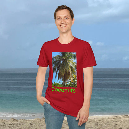 Coconuts-Unisex Cotton T-Shirt