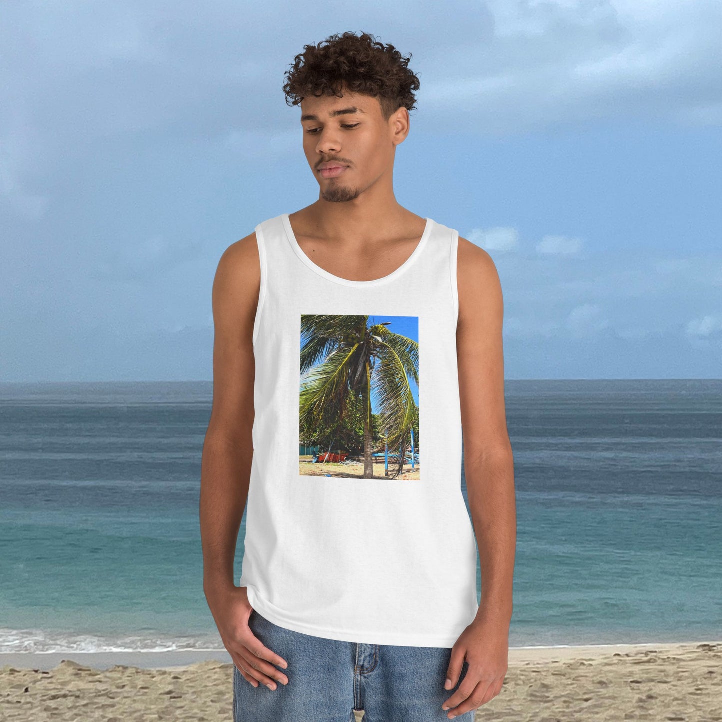 Caribbean Shoreline Tank Top