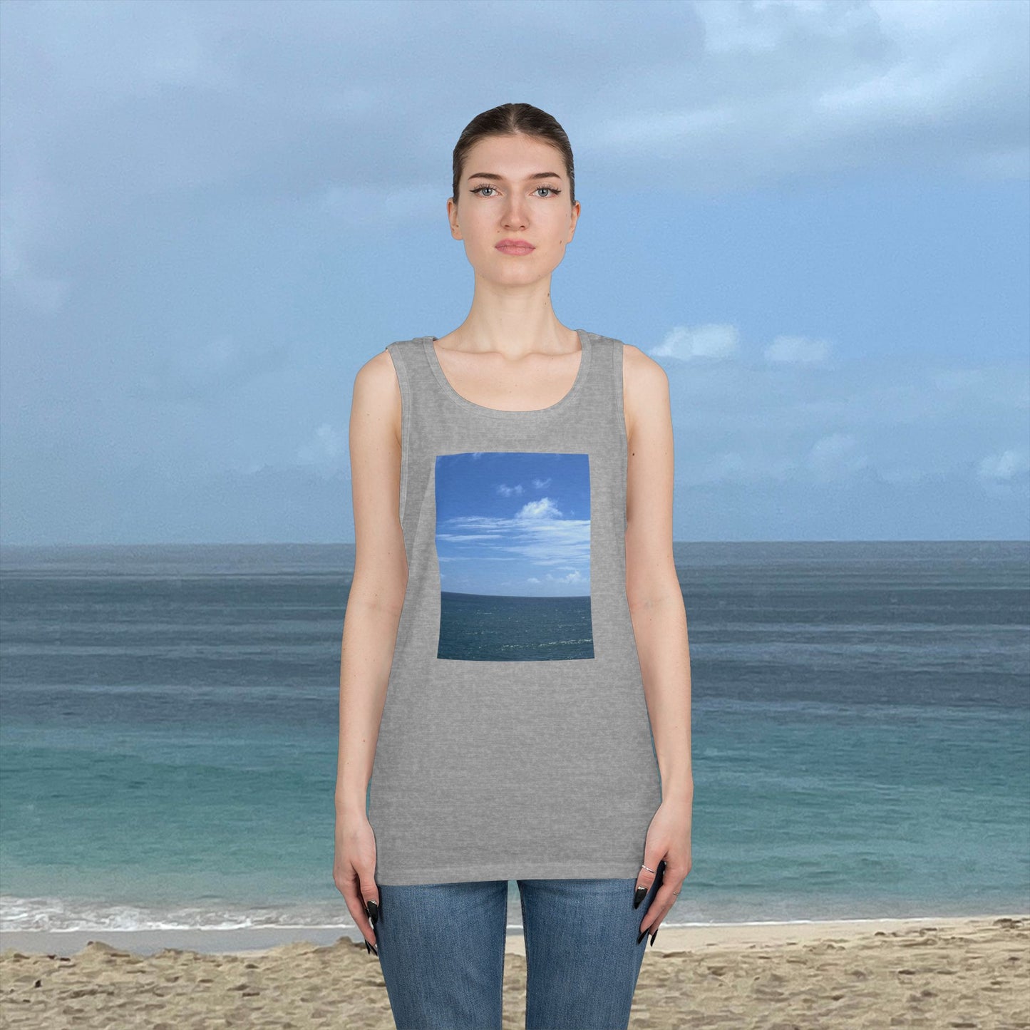 Tank Top - Coolness in Motion-Unisex Tank Top. Designed with original Scenery
