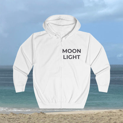 Moon Light Full Zip Hoodie | Original Caribbean Photography