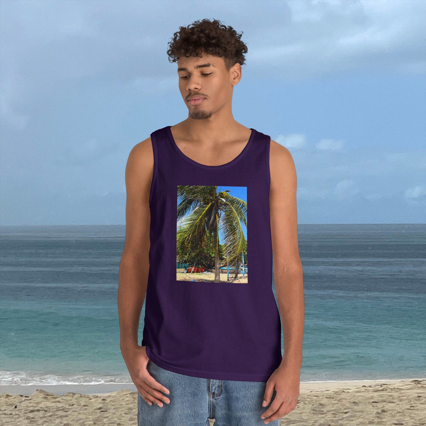 Caribbean Shoreline Tank Top