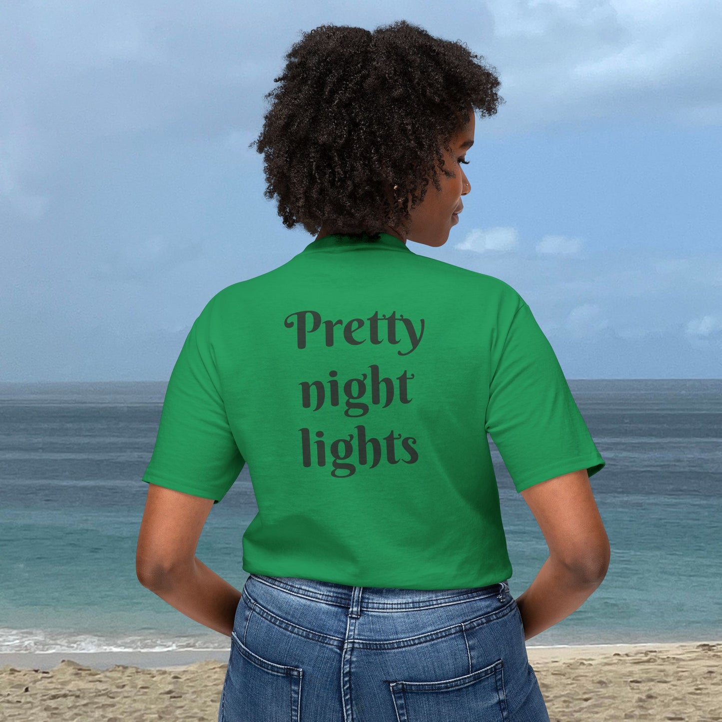 Night Lights-Unisex T-Shirt.