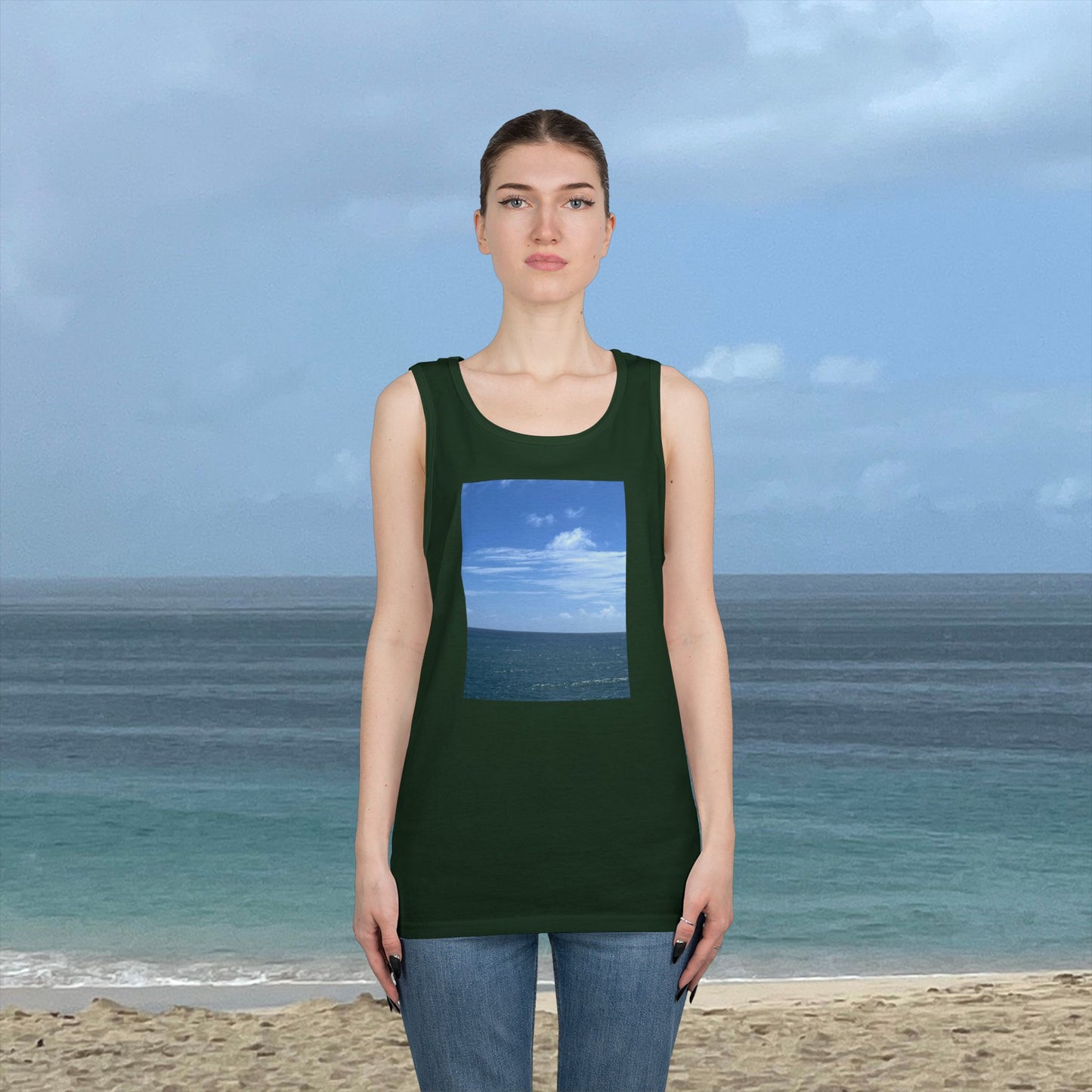 Tank Top - Coolness in Motion-Unisex Tank Top. Designed with original Scenery