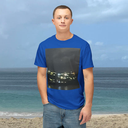 Night Lights-Unisex T-Shirt.
