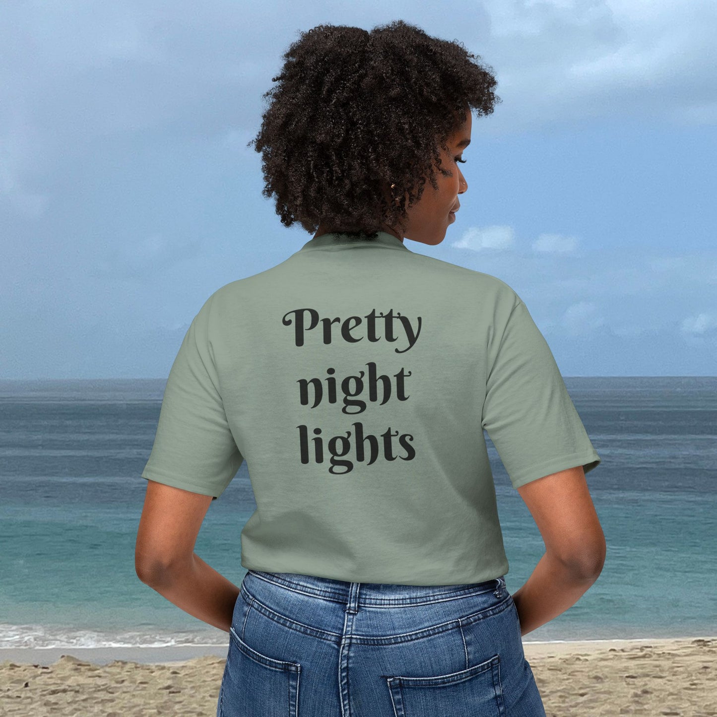 Night Lights-Unisex T-Shirt.