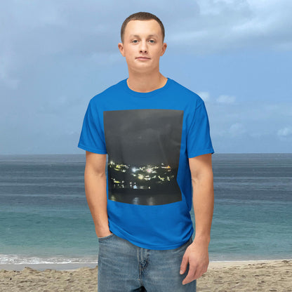 Night Lights-Unisex T-Shirt.