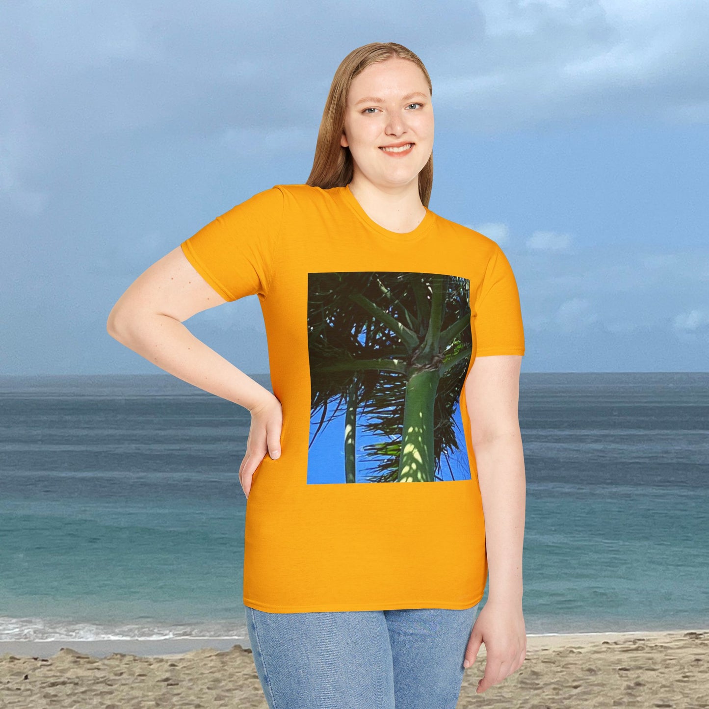 Green Trees Positive Vibes Unisex T-Shirt