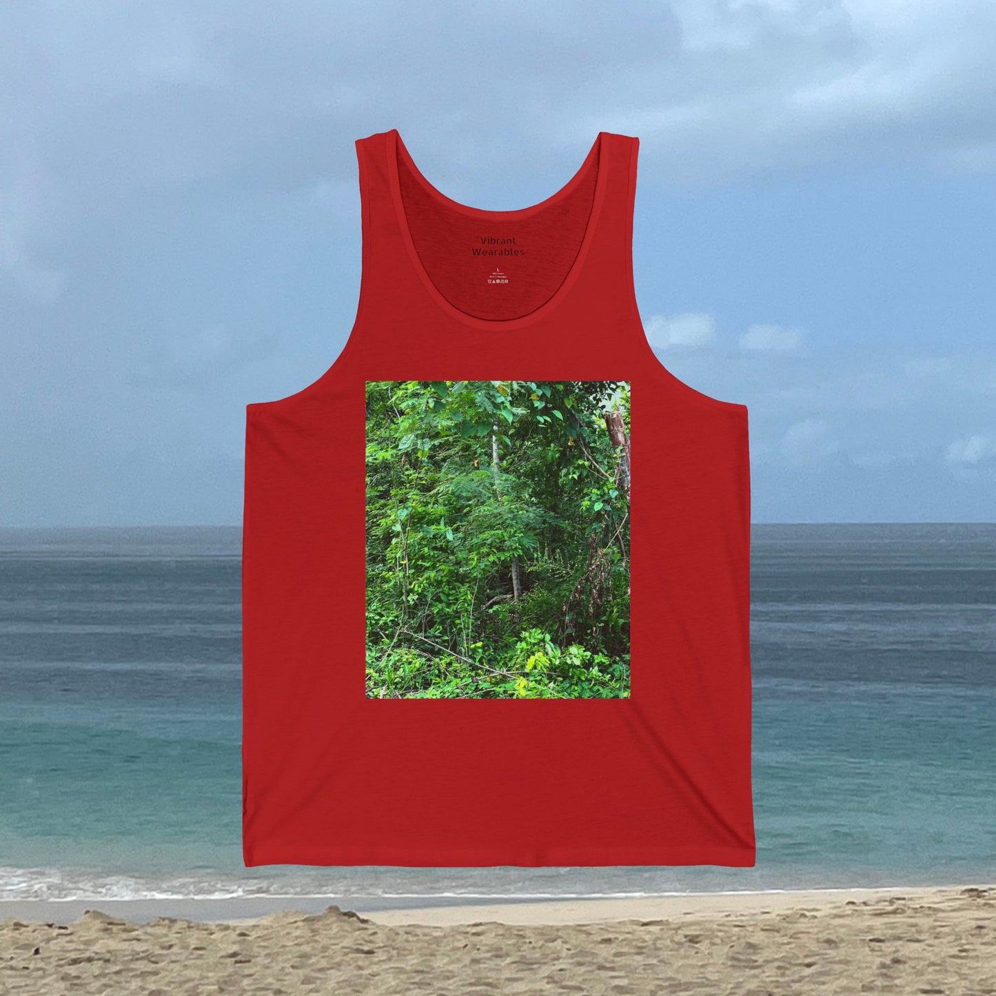 Red Eco-Friendly Tank Top