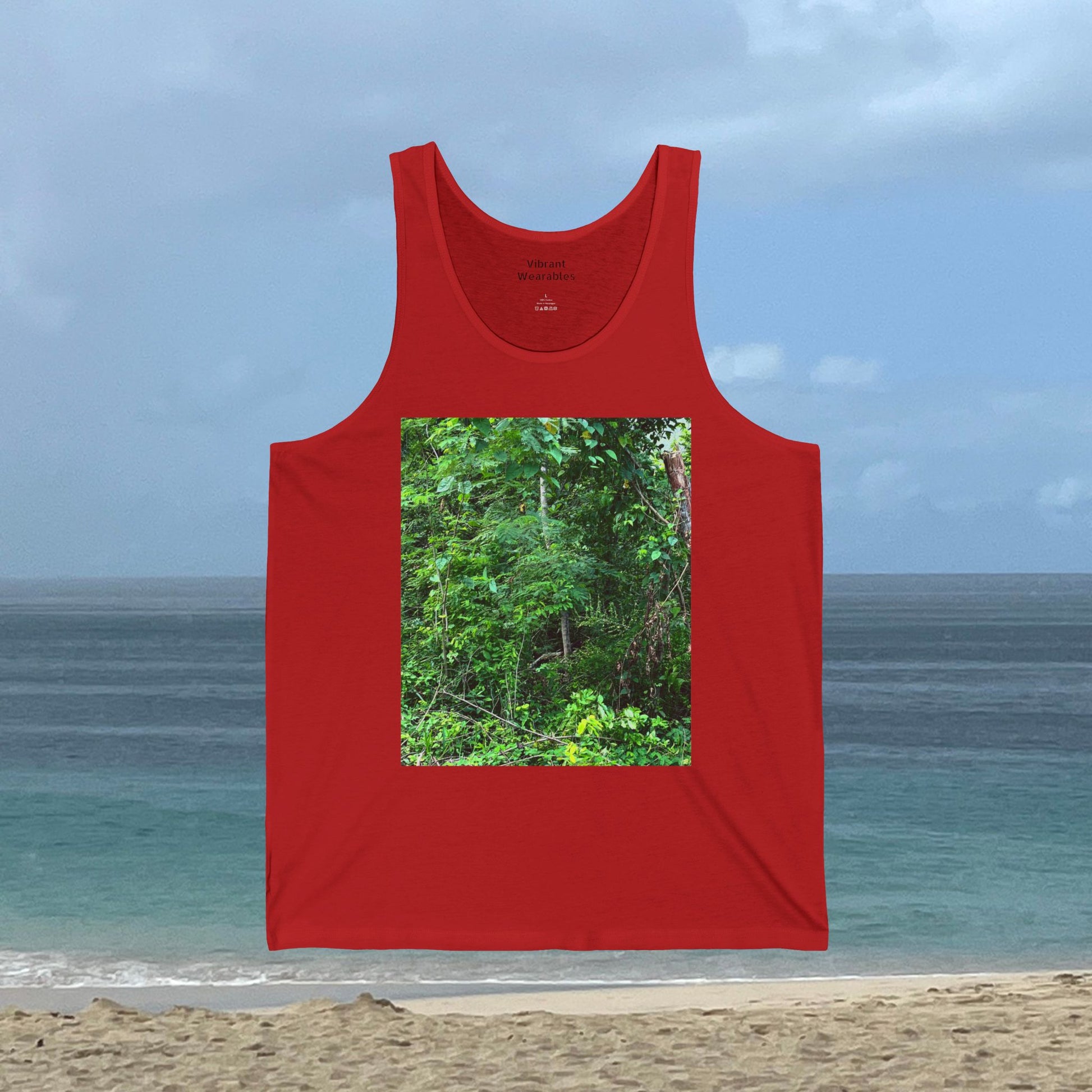 Red Eco-Friendly Tank Top