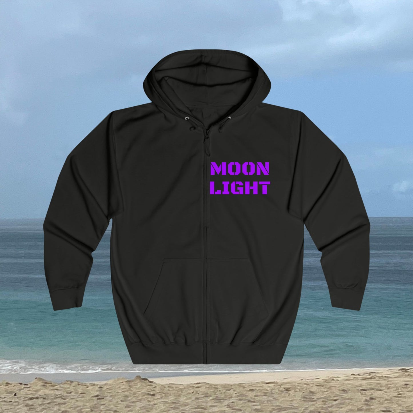 Unisex black Hoodie